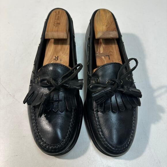 NEW HEELS Rancourt & Co x Polo Ralph Lauren Tassel Moccasin Loafer Maine USA 9 D